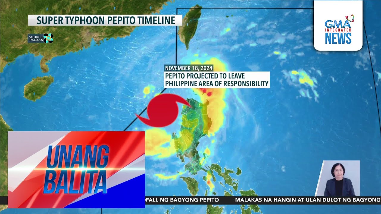 Super Typhoon Pepito timeline | Unang Hirit