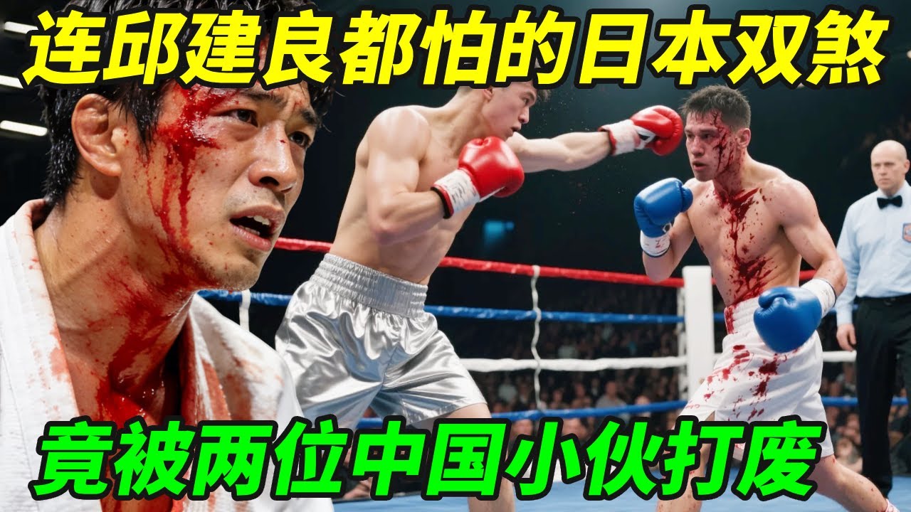 连邱建良都不敢的日本拳坛双煞！14年不败，竟被两位中国小伙打废【小野格斗解说】