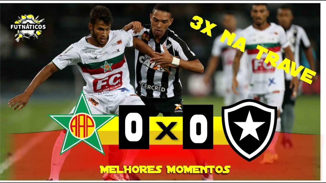 PORTUGUESA -RJ 0 x 0 BOTAFOGO | GOLS E MELHORES MOMENTOS 01/07/2020 HD