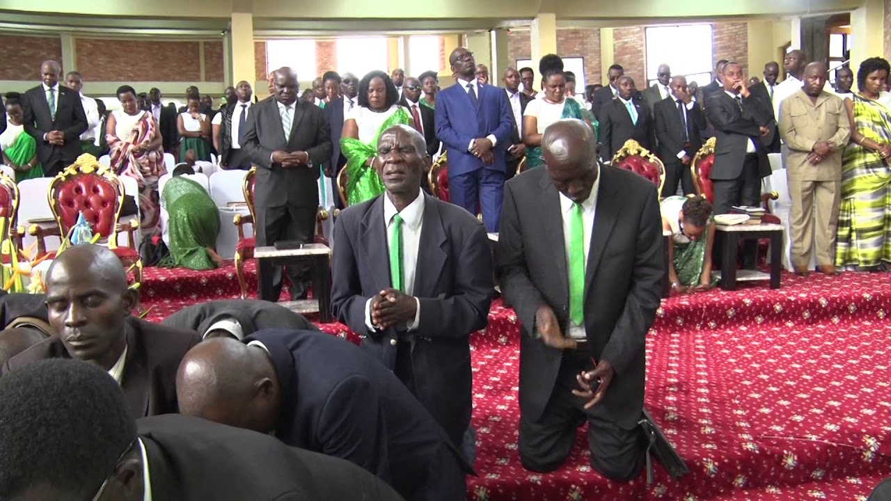 INAUGURATION DE L' EGLISE DU ROCHER  EN MAIRIE DE BUJUMBURA