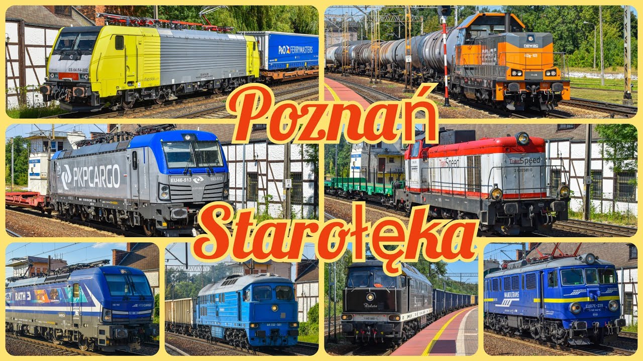 Pociągi Poznań Starołęka