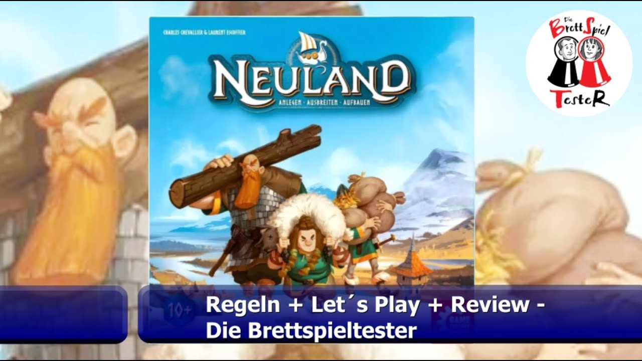 Neuland - Regeln + Let&acute;s Play + Review - Brettspiel - Die Brettspieltester