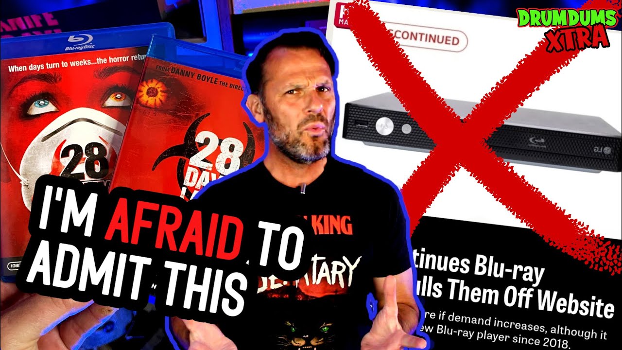 Embarrassing Confessions of a Physical Media Lover (Death of Blu ray/4K Players Imminent)