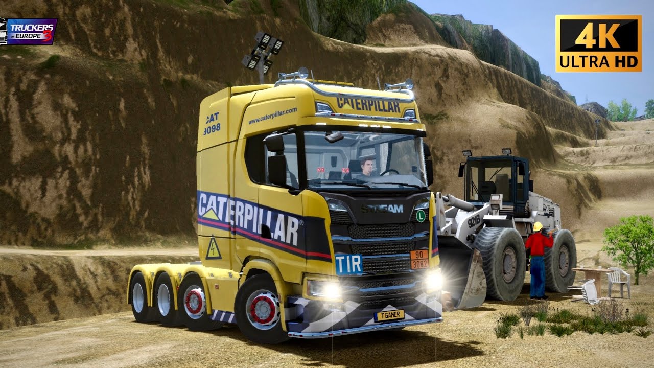 Scania truck Drive in Offroad.#offroad #truckersofeurope3 #mantgx 
