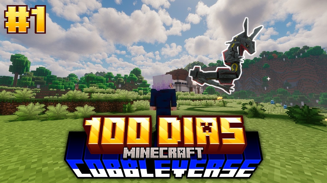 Sobreviví 100 Días en MINECRAFT COBBLEMON | Cobbleverse 🏆🔥