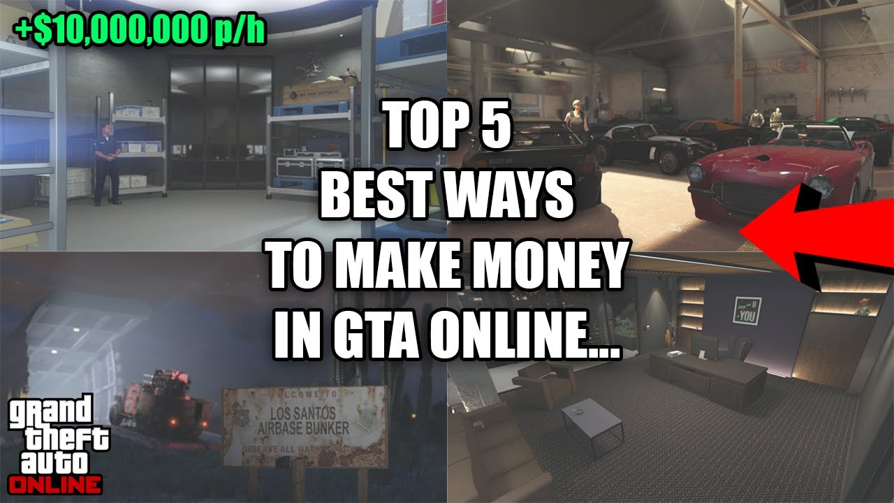 GTA ONLINE: TOP 5 BEST WAYS TO MAKE MONEY (2026) | SOLO GUIDANCE