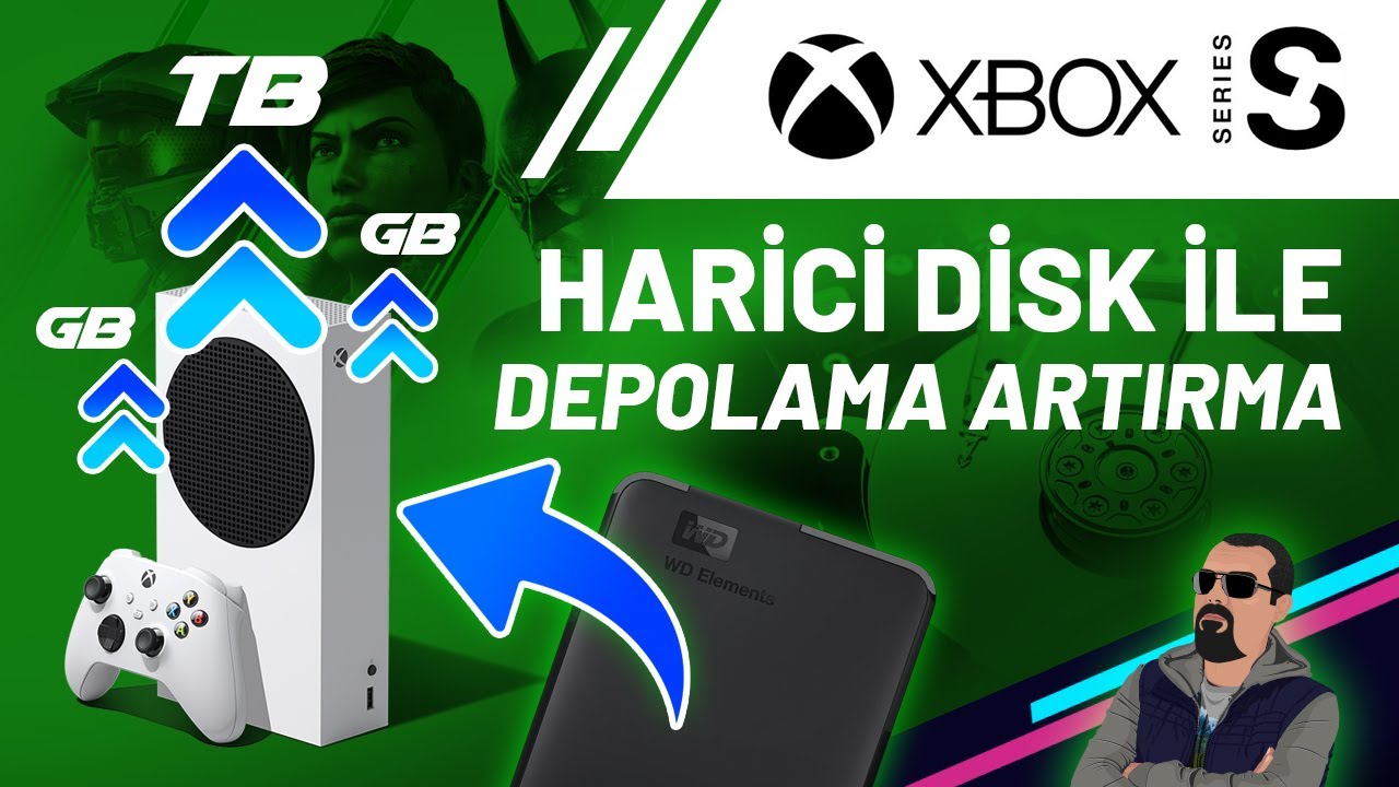 Xbox Series S Konsolda Harici Disk İle Depolama Alanı Artırma