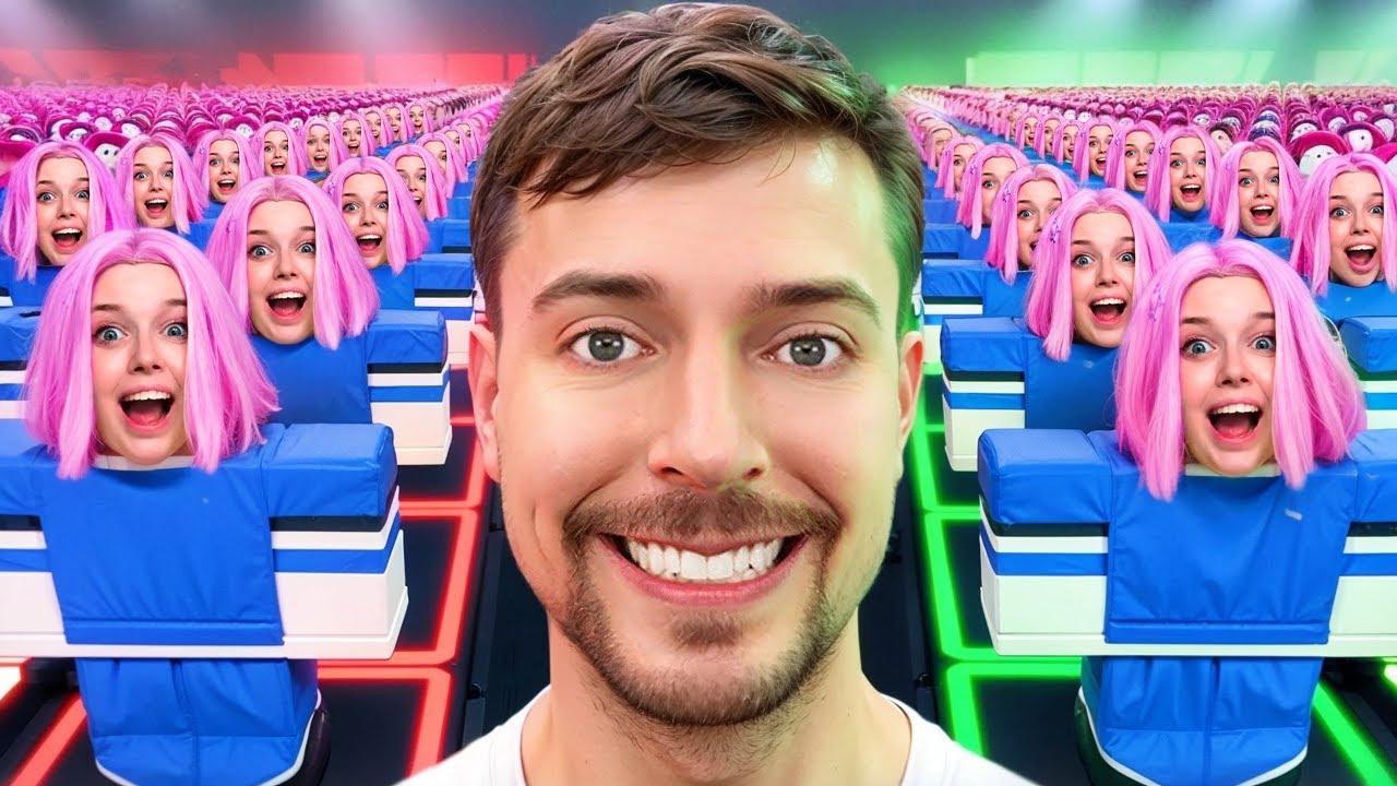 АЛИНКА ПОПАЛА В ИГРЫ МИСТЕРА БИСТА!! В ROBLOX