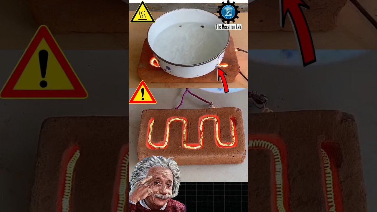 How to make electrical Stove |heat made At Home #diy #heat