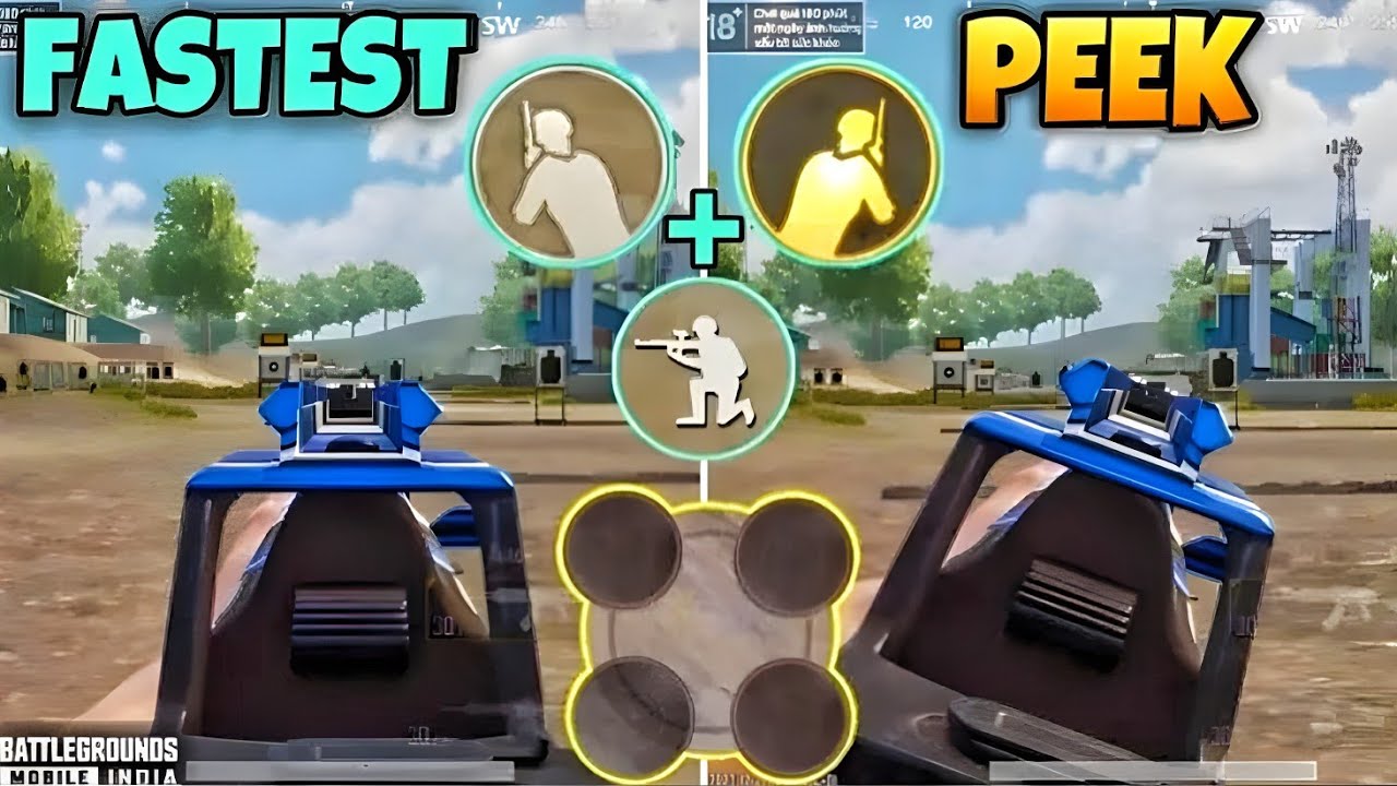 How To Do Pixel Peek Guide 🔥| 500% Speed Fast ⚡ Peek Tips and Tricks | 5 Finger Player PUBG BGMI