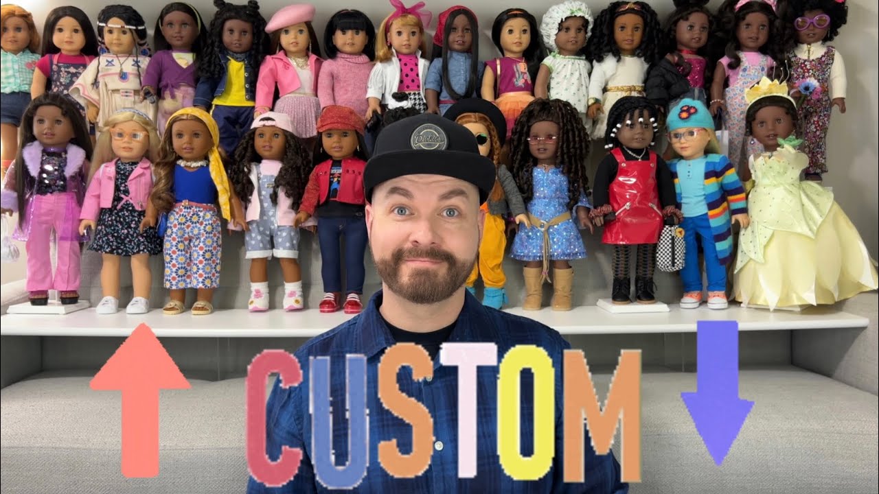 Ranking All My American Girl Custom & CYO Dolls