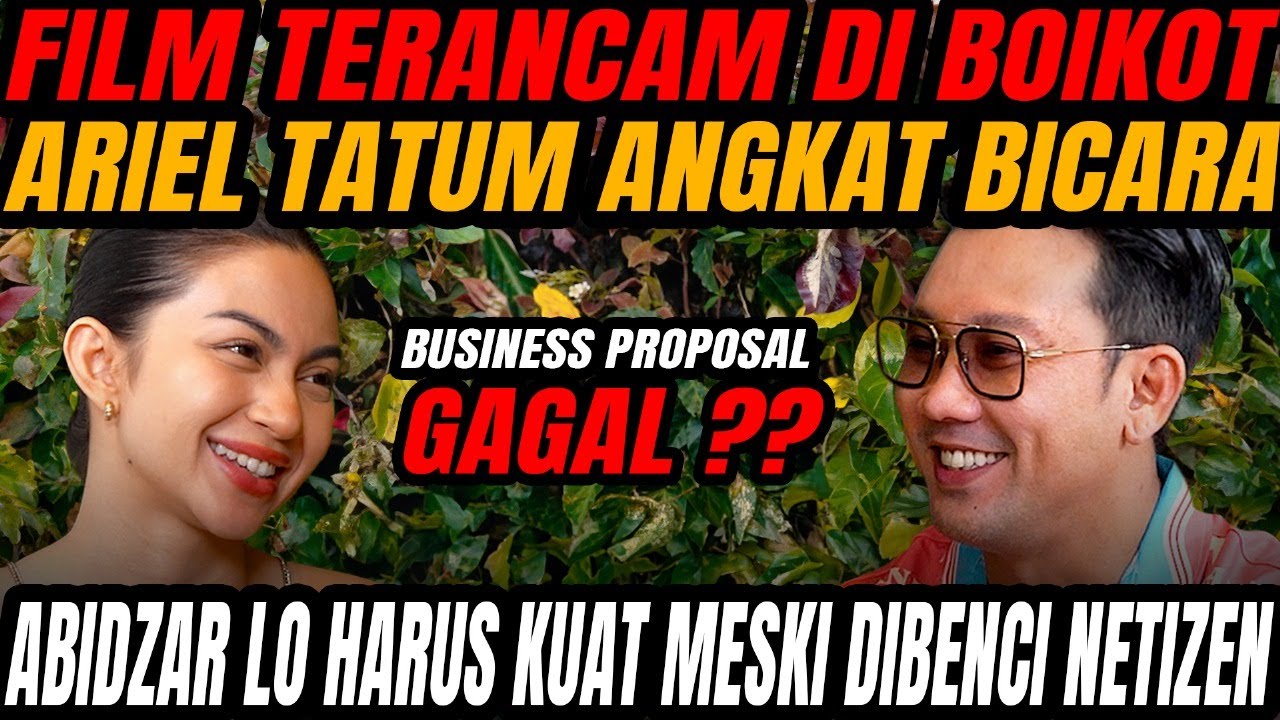 ABIDZAR MAKIN NGAWUR!? - ARIEL TATUM TURUN TANGAN!? - FILM DI BOIKOT ? JANGAN MAIN2 SAMA NETIZEN!!