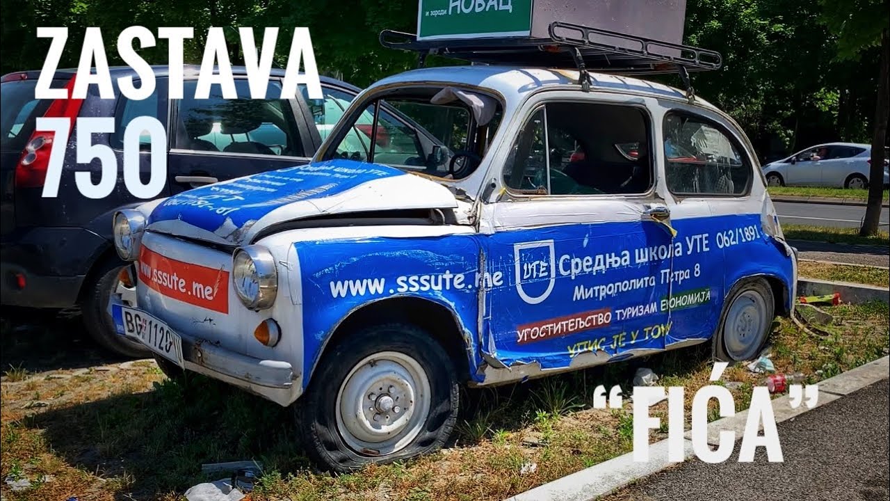 Napustena ZASTAVA 750 “Fića” i jos nekoliko automobila u Beogradu!!