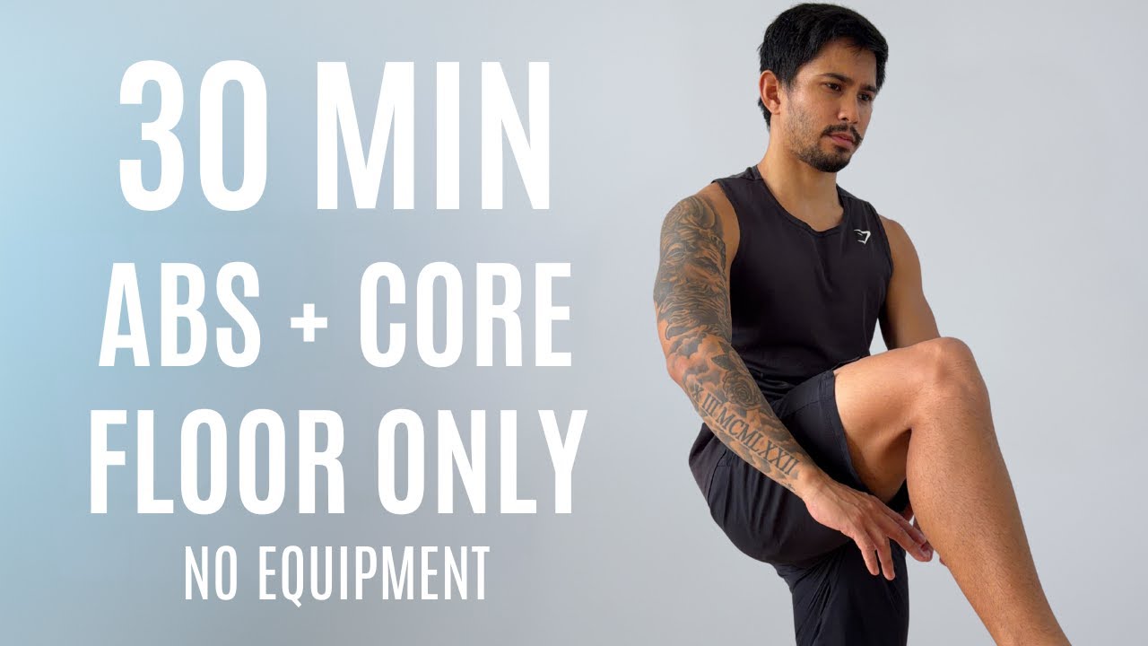 30 MIN ABS & CORE WORKOUT 🔥 Floor Only | No Equipment | At Home
