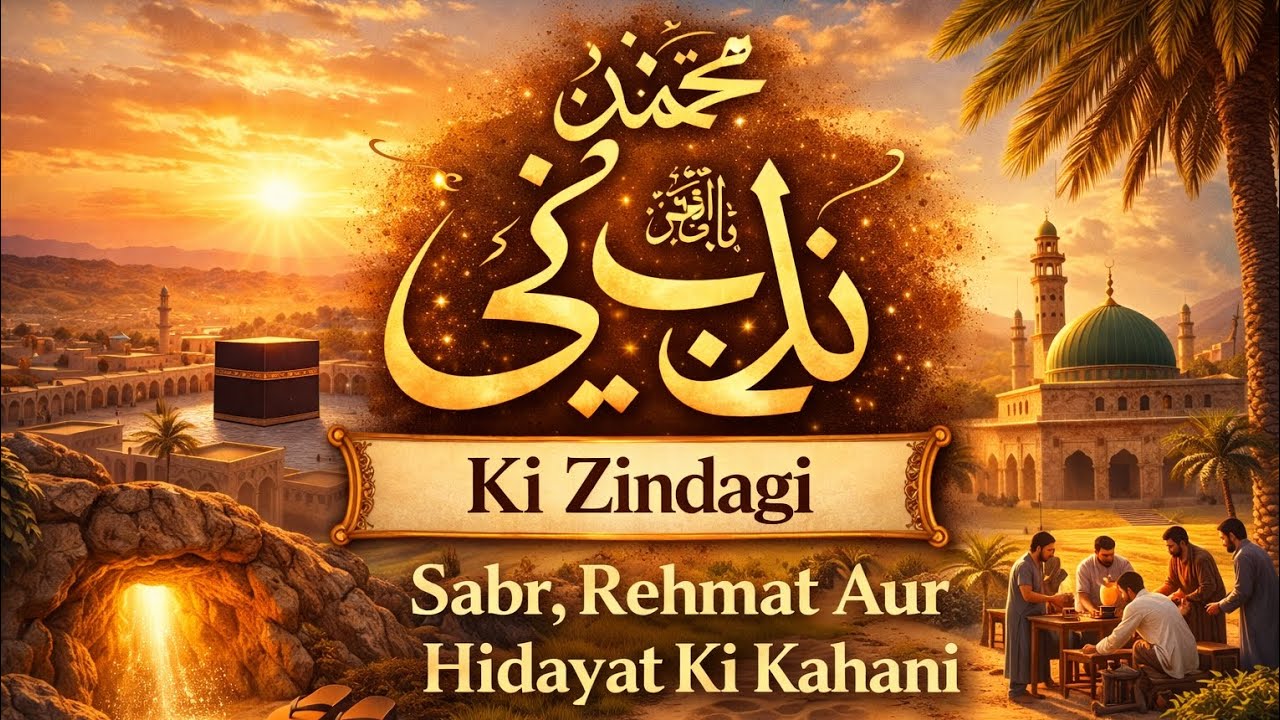 Nabi ﷺ Ki Zindagi | Sabr, Rehmat Aur Hidayat Ki Kahani | Islamic Cartoon 