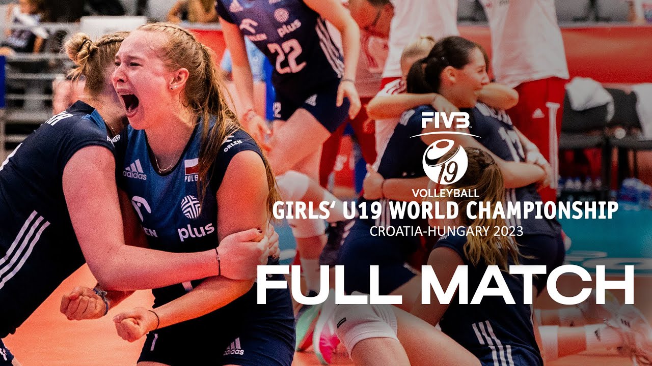 CRO🇭🇷 vs. POL🇵🇱 -  Full Match | Girls' U19 World Championship | Playoffs