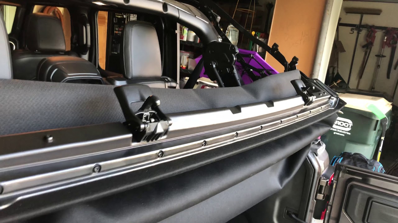 Soft top not locking