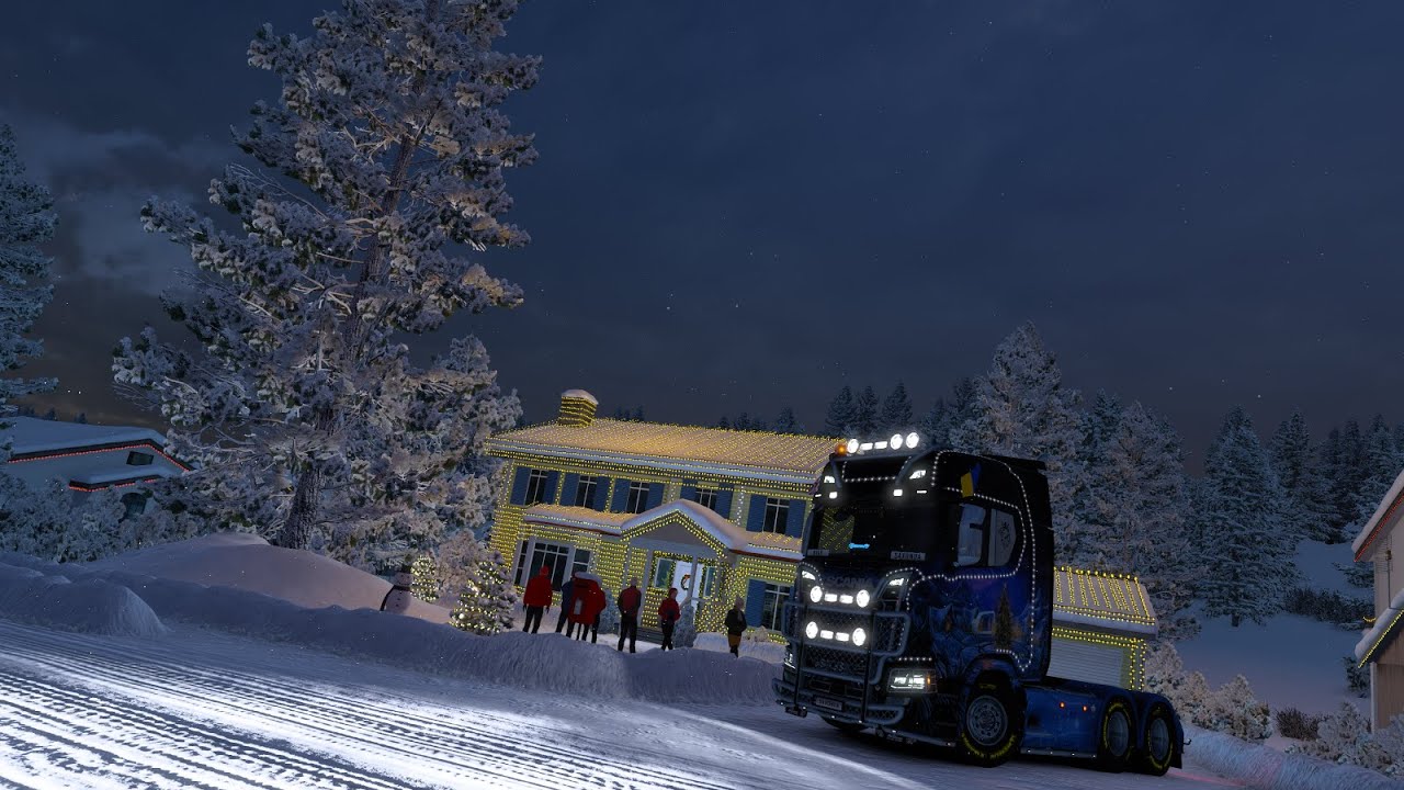 ETS2 ¦ TMP ¦ PROMODS. Frozen wastes to Desert Sands. Iceland to Tunisia Adventure Saxon's Ravens VTC