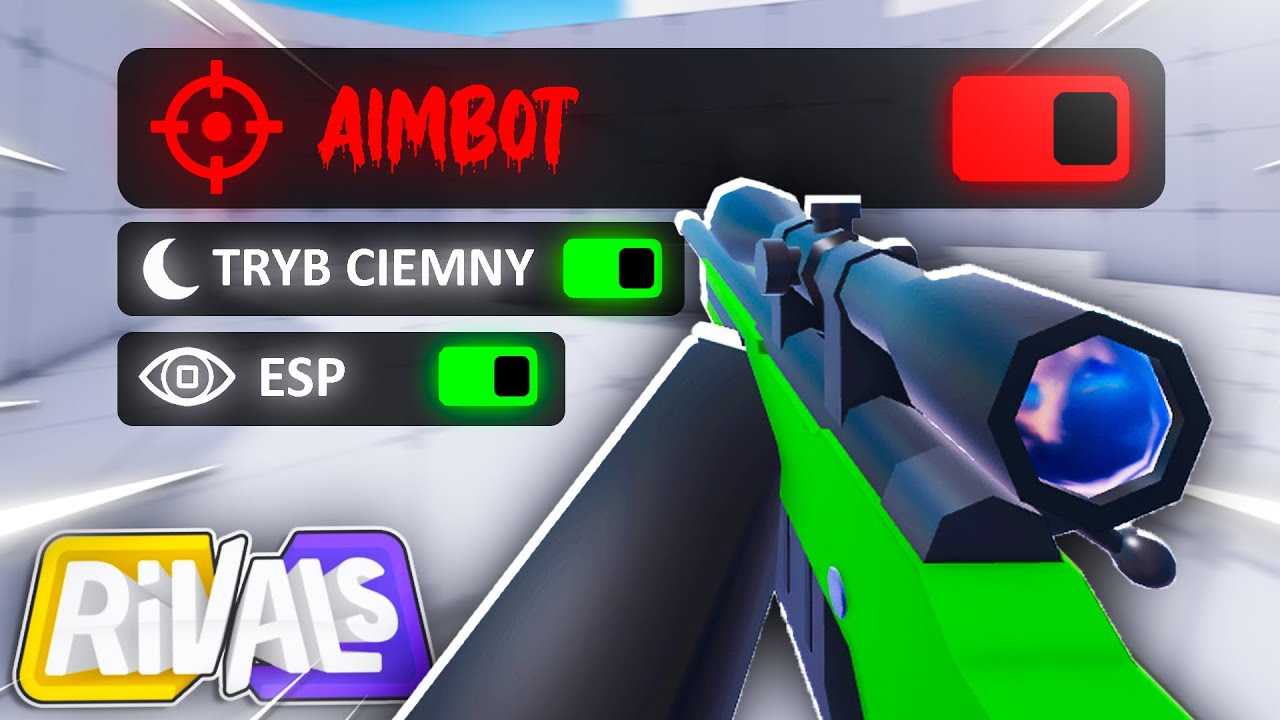 NAJLEPSZE USTAWIENIA DO RIVALS + CZARNE TEXTURY! (Roblox Rivals)