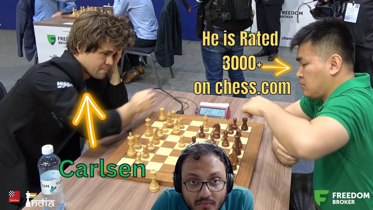 Магнус Карлсен сразится с гроссмейстером Цыдыповым, рейтинг которого на chess.com превышает 3000 ...