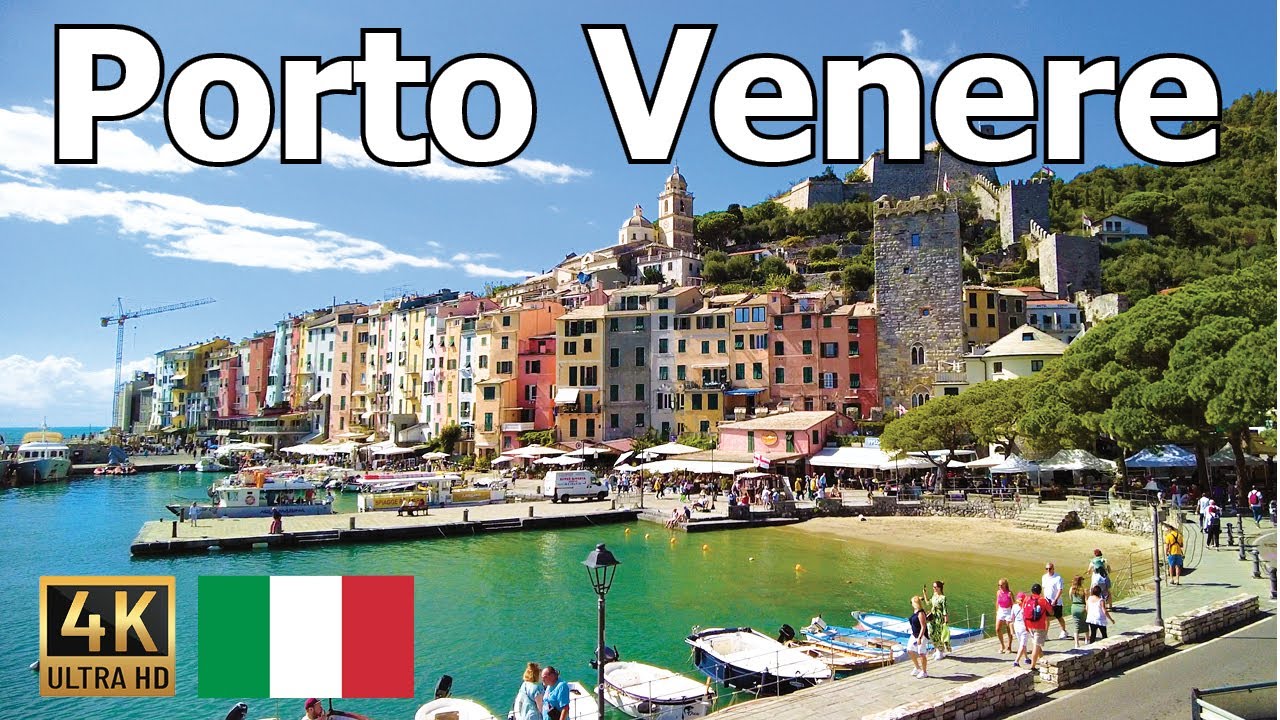 Porto Venere, Italy 🇮🇹 4K Walking Tour - Stunning Views of the Sea