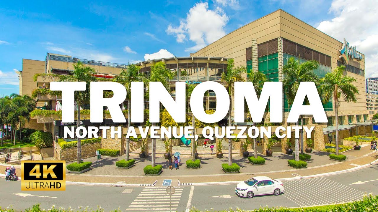 The First Ayala Mall in Quezon City | Ayala Malls TriNoma | 4K Walking Tour | North Ave, Quezon City