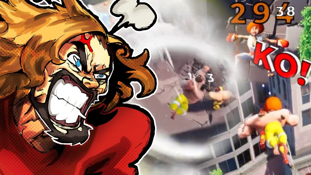 I KOed THE WHOLE LOBBY?! - Rumbleverse