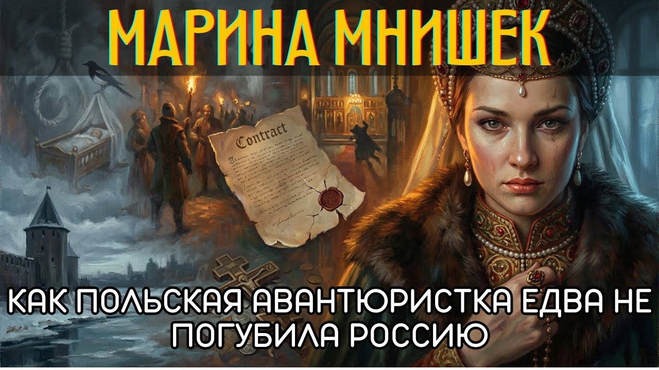 Марина Мнишек: Царица на неделю. Как польская авантюристка едва не погубила Россию?🌙 История на ночь