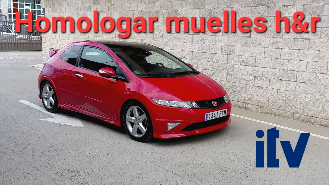 PROYECTO CIVIC TYPE S:Homologamos muelles H&R y aleron R