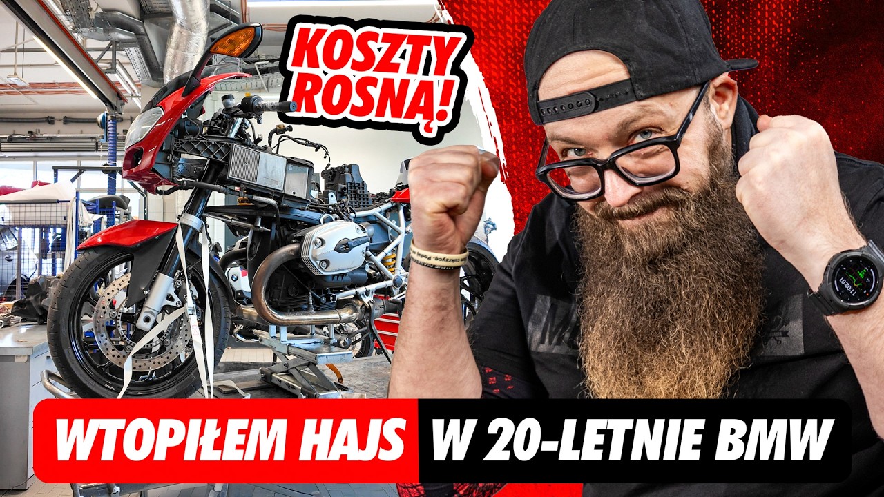Ten motocykl nie był tego wart... Mayday bierze się za BMW R1200S