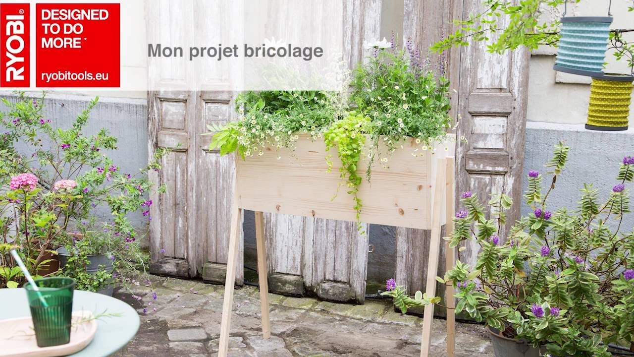 Fabriquer un bac &agrave; planter , tutoriel bricolage