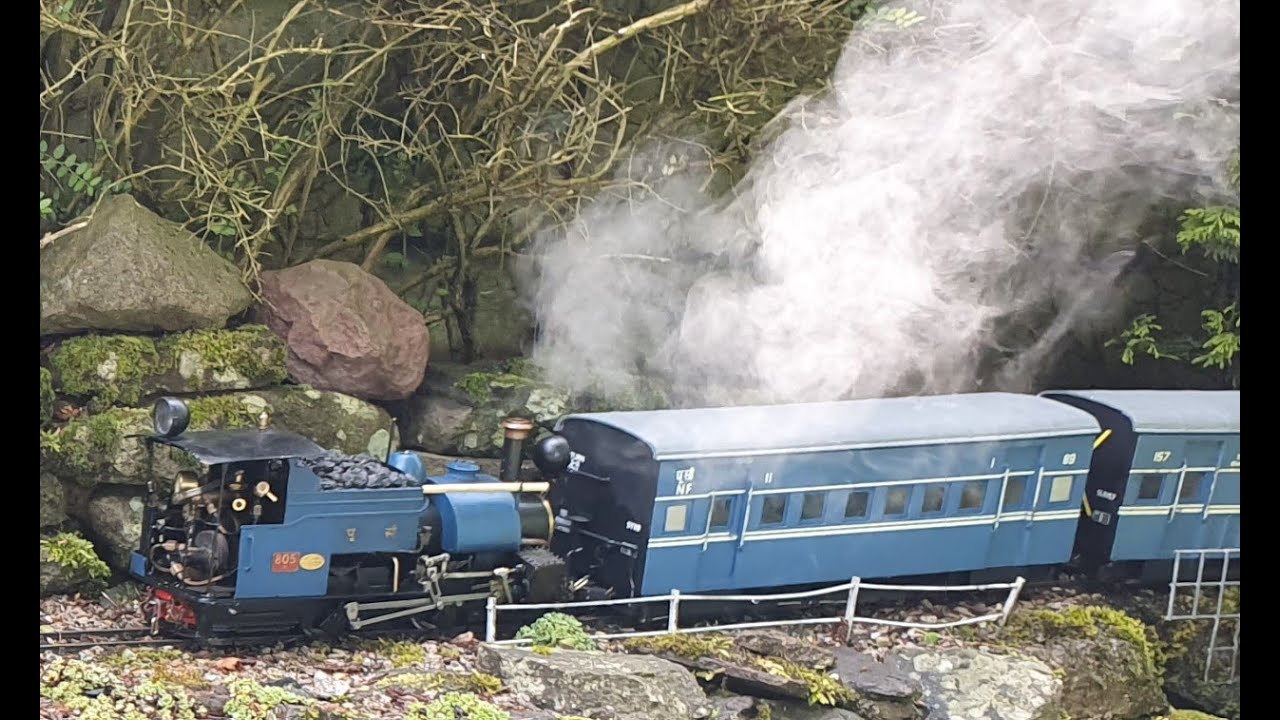 Darjeeling B Class steaming on the Strathmore Railway - July 2021