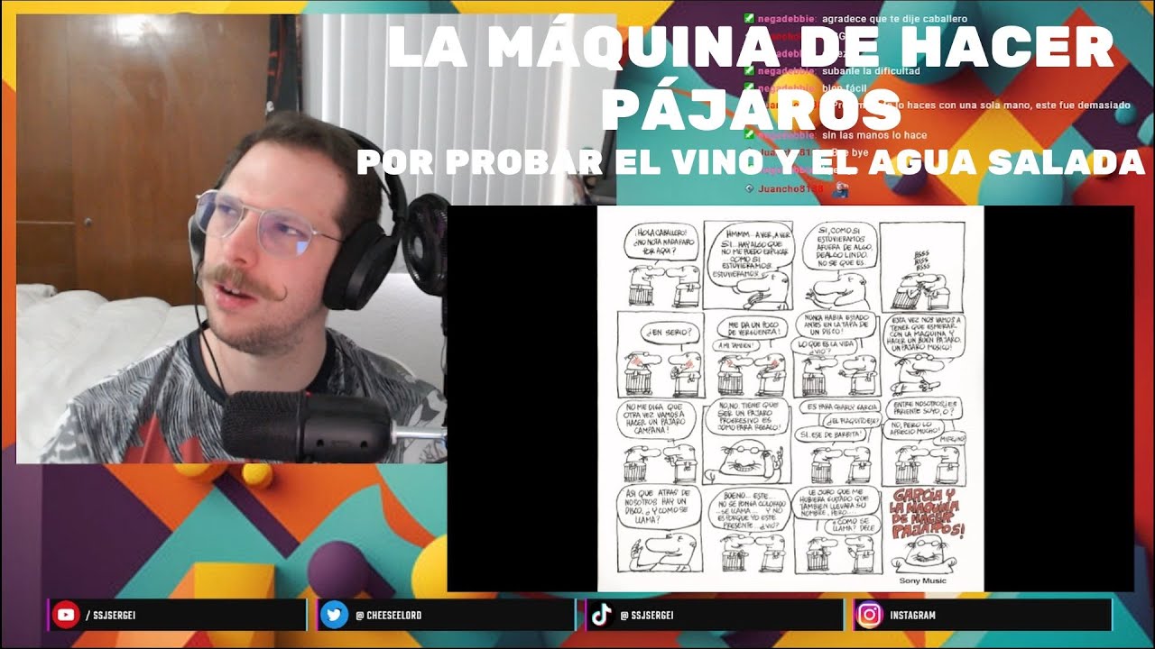 Reaccionando a La Máquina De Hacer Pájaros - Por Probar El Vino Y El Agua Salada