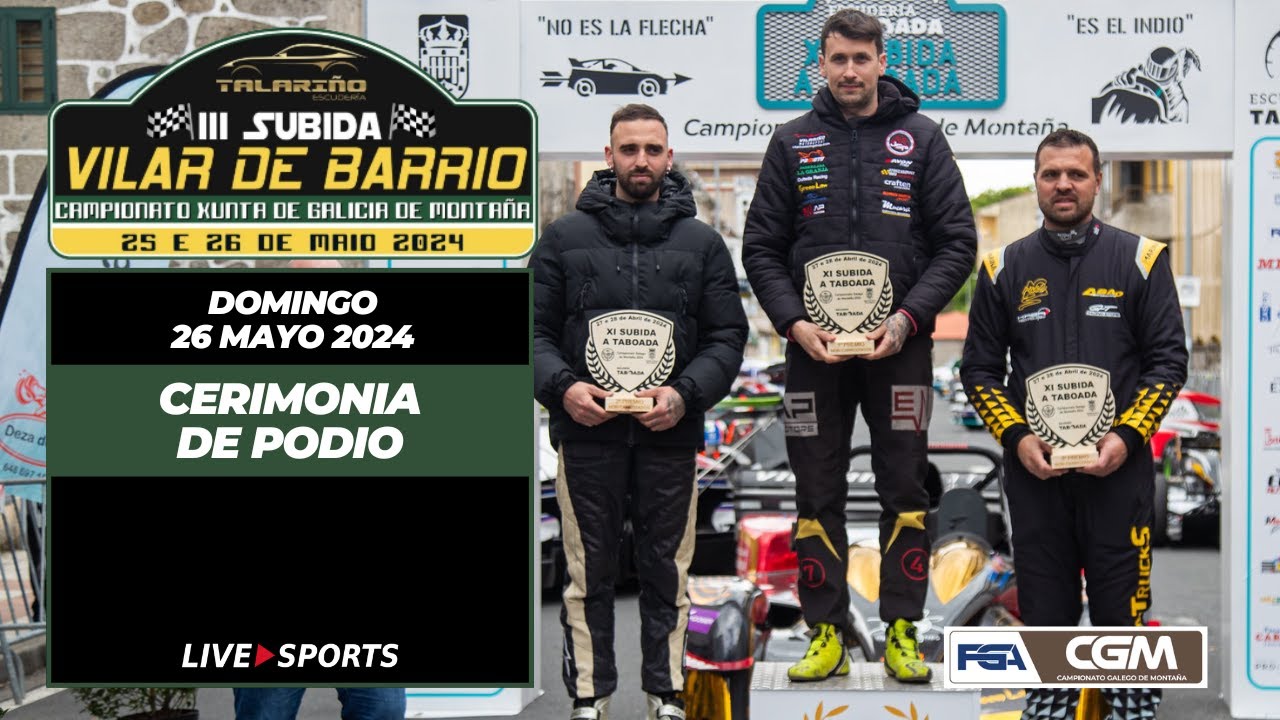 ENTREGA DE PREMIOS III SUBIDA VILAR DE BARRIO 2024