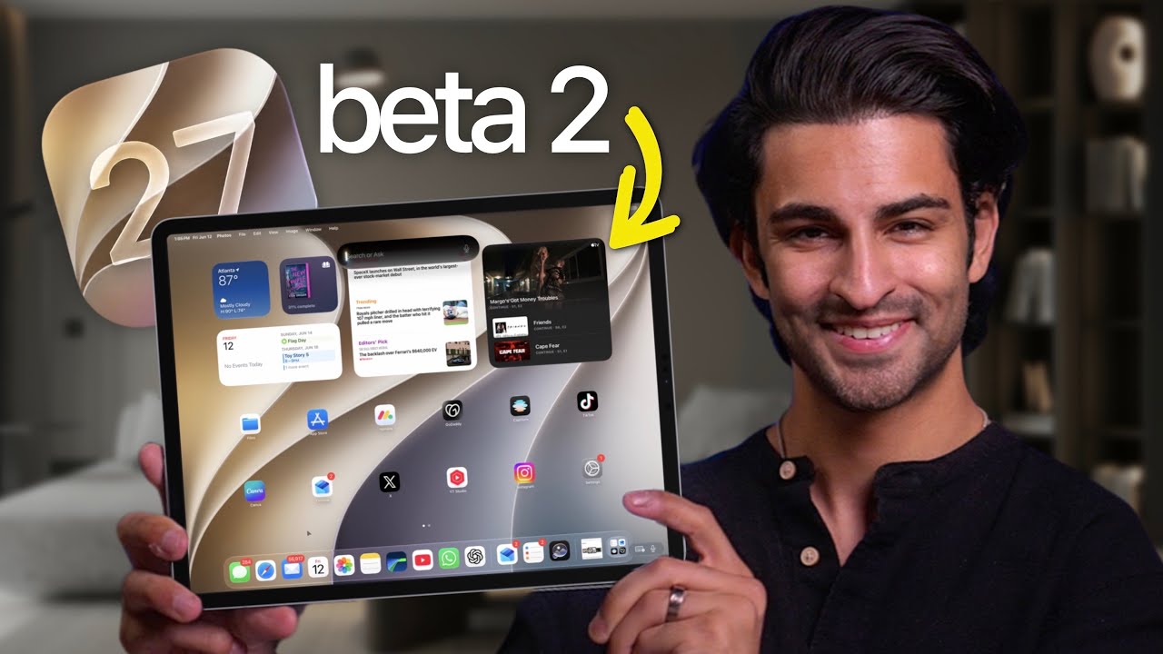 Вышла iPadOS 27 Beta 2! Что нового и исправленного! ✨