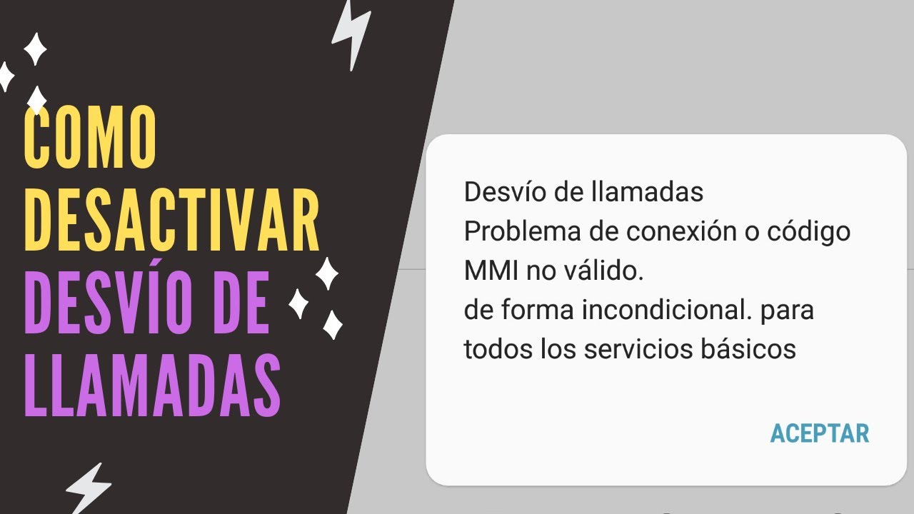COMO Desactivar Desv&iacute;o de Llamadas en Android