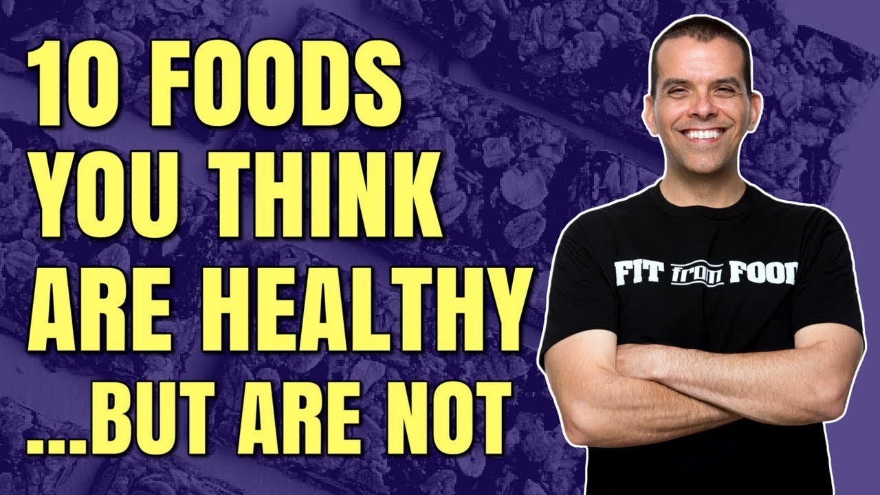 10 Foods You Think Are Healthy But Aren't / Vegan Shopping at Ralphs