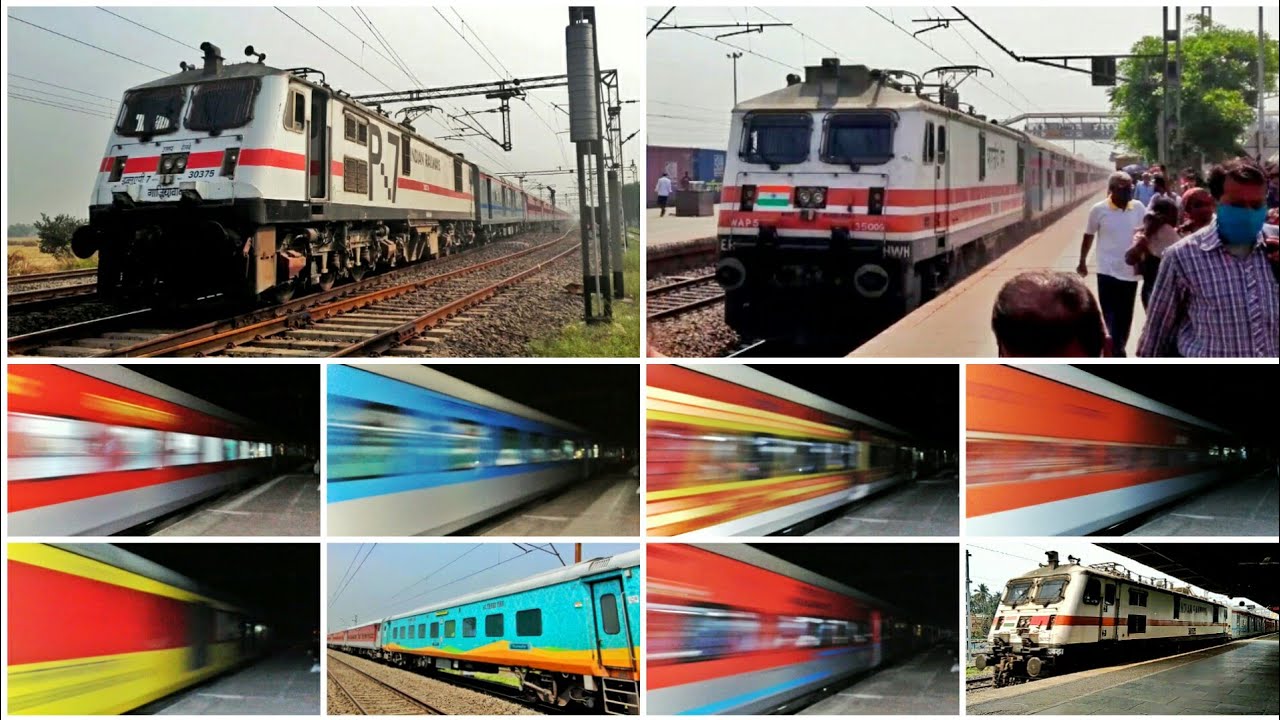 [10 IN 1] Speed Upgraded 130 KMPH Trains At Eastern Railways | KAZIRANGA+ BARMER+ 3 INTERCITY & More