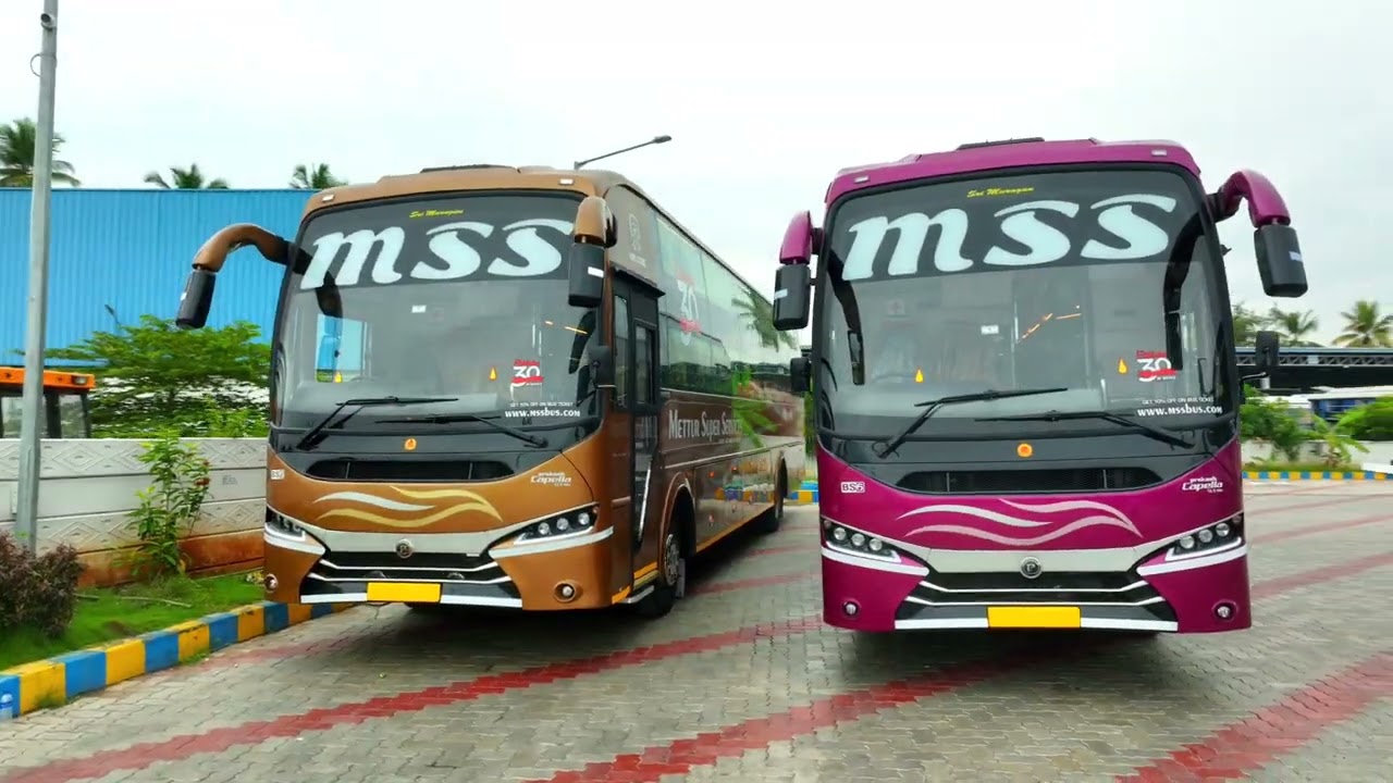 New mSs Ashok Leyland Buses on Road