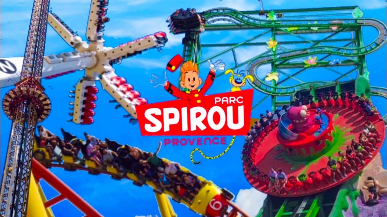 TOUTES LES ATTRACTIONS du Parc SPIROU Provence 2025