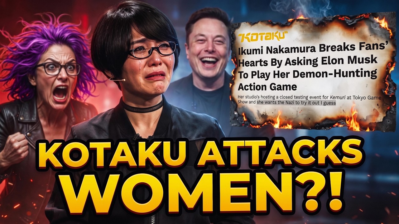 Kotaku ATTACKS Female Japanese Game Dev Over Elon Musk?!
