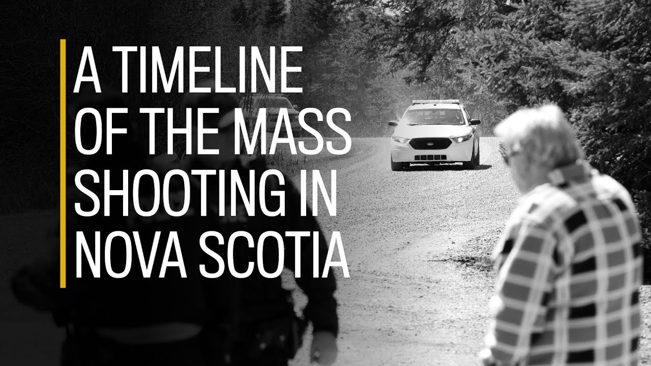 A timeline of the mass shooting in Nova Scotia