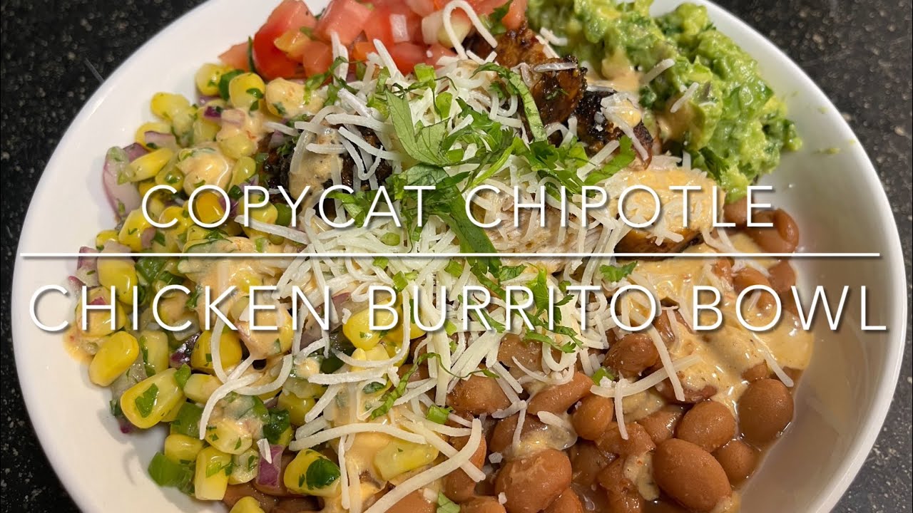 Copycat Chipotle Burrito Bowl