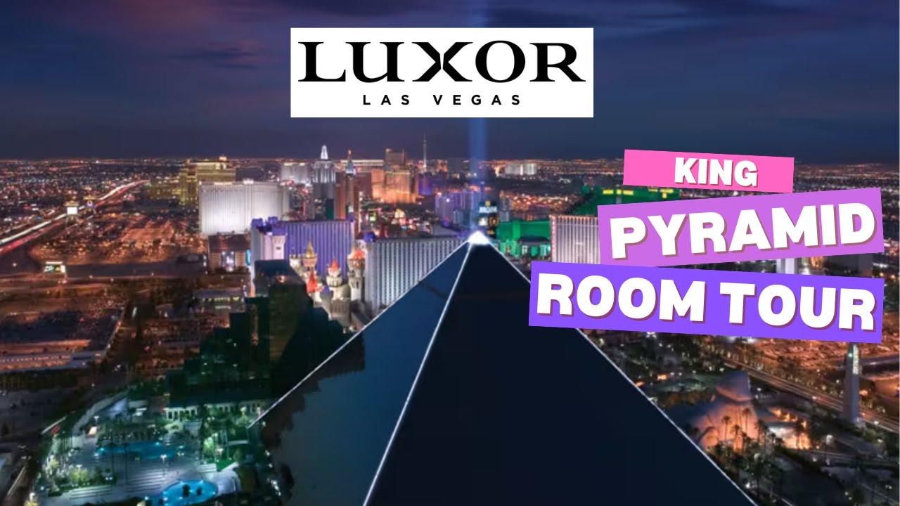Luxor Las Vegas Pyramid Queen Bed Room Tour