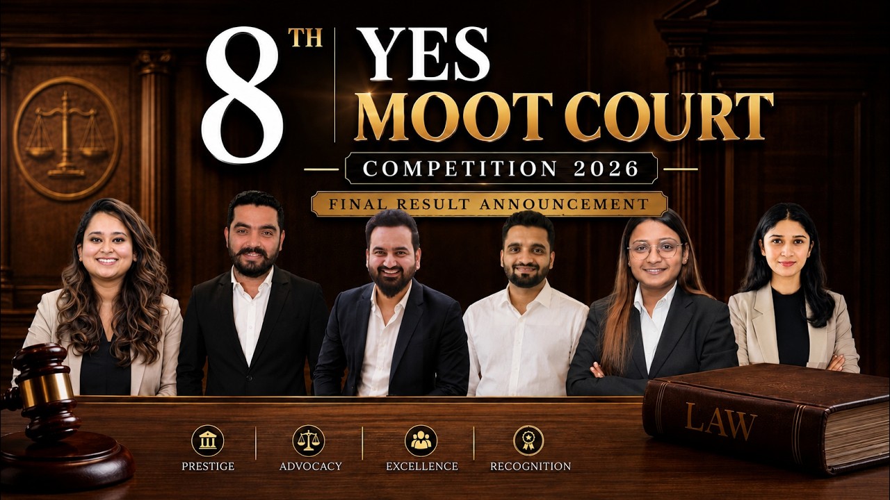 8th YES Moot Court Competition | Final Result Announcement ⚖️
