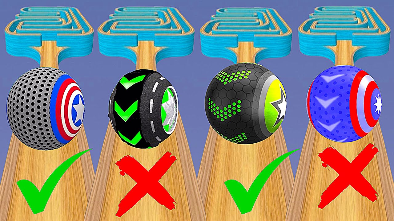 Going Balls vs Sky Rolling Ball 3D vs Action Ball vs Rollance - Mega Speed Run Walkthrough Race 2025