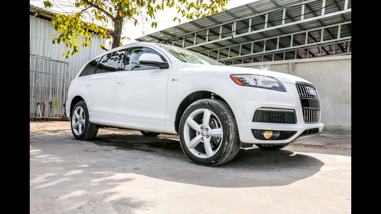 2011 Audi Q7 white 