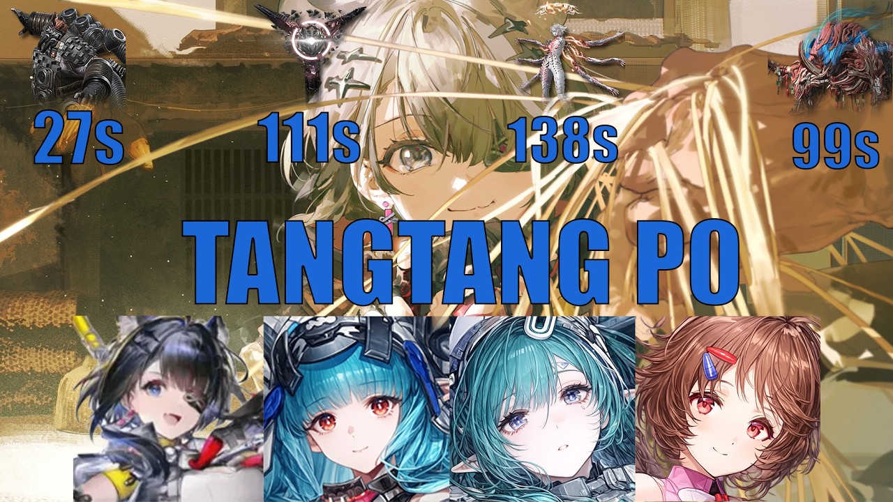 Advanced Rotation Tangtang P0 All Trimmed Medals [Arknights: Endfield]