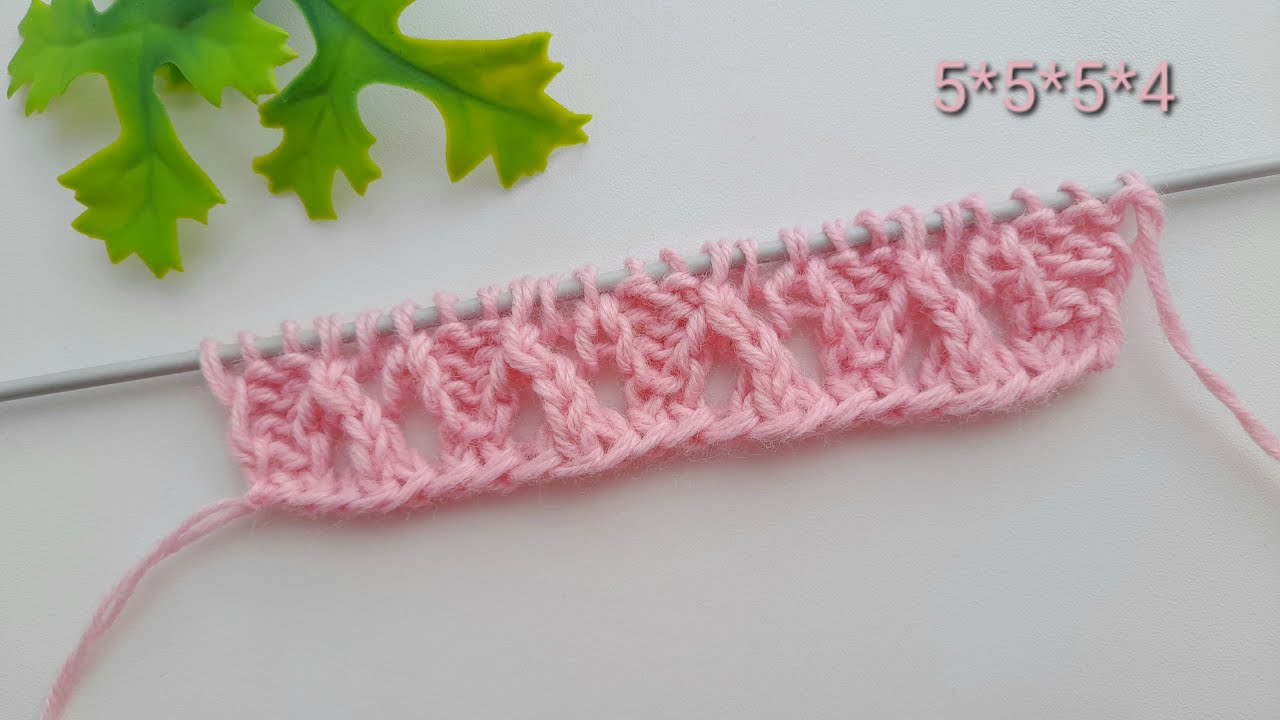 🔥 Dieser Stich sieht edel aus &mdash; ist aber super leicht zu stricken