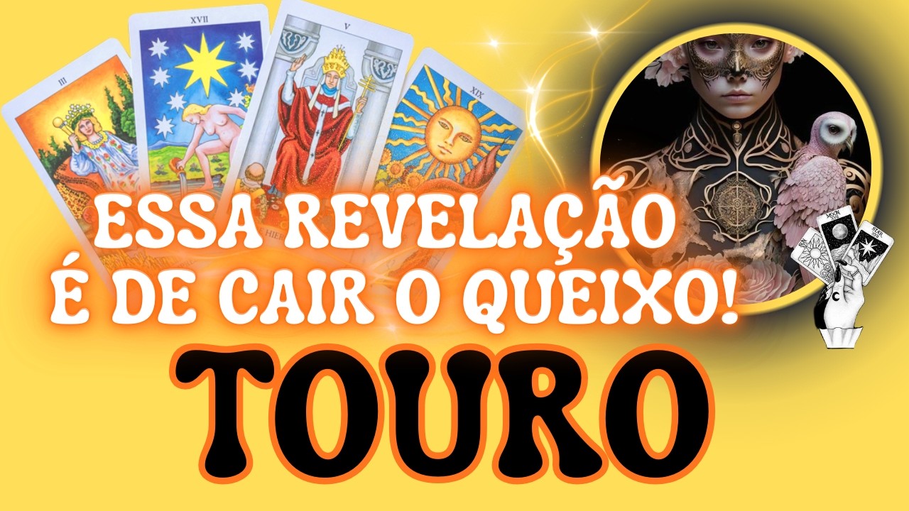 TOURO ♉UM SILÊNCIO SERÁ ROMPIDO! UMA SURPRESA/NOTÍCIA INESPERADA BATE A SUA PORTA